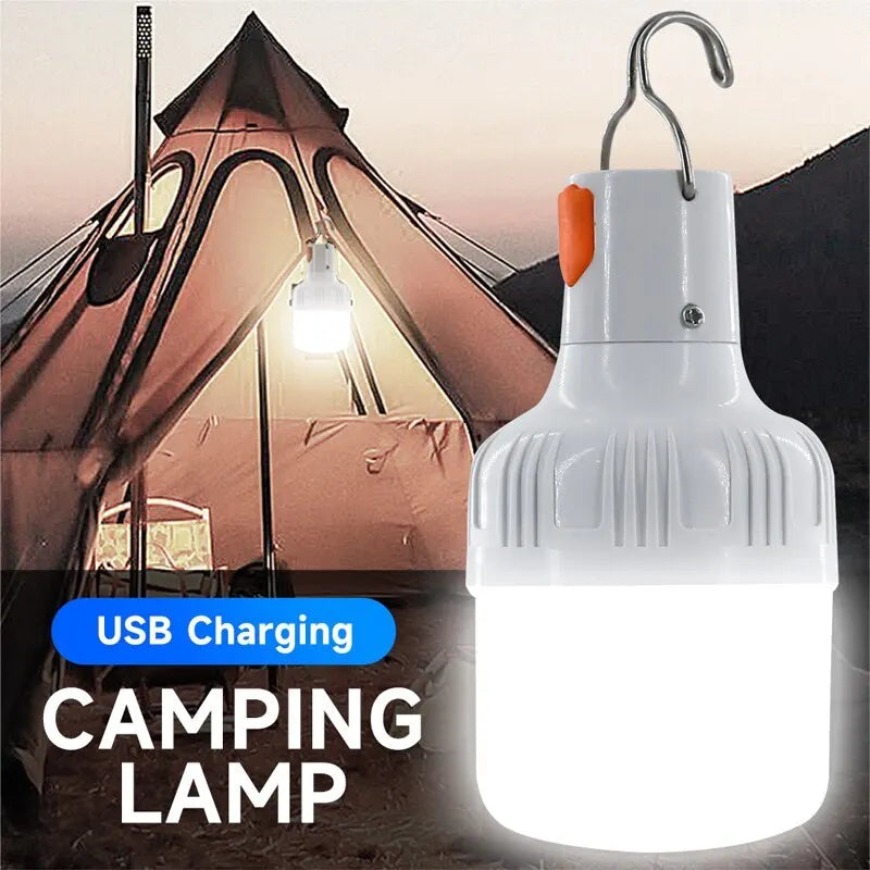 Camp Comforts USB Rechargeable Camping Night Lamp – Portable LED Lantern